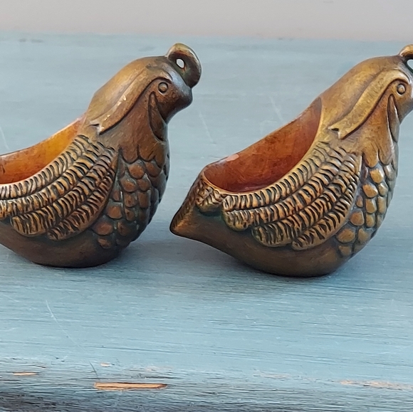Rustic Vintage Quail Bird Tealights - Picture 3 of 9